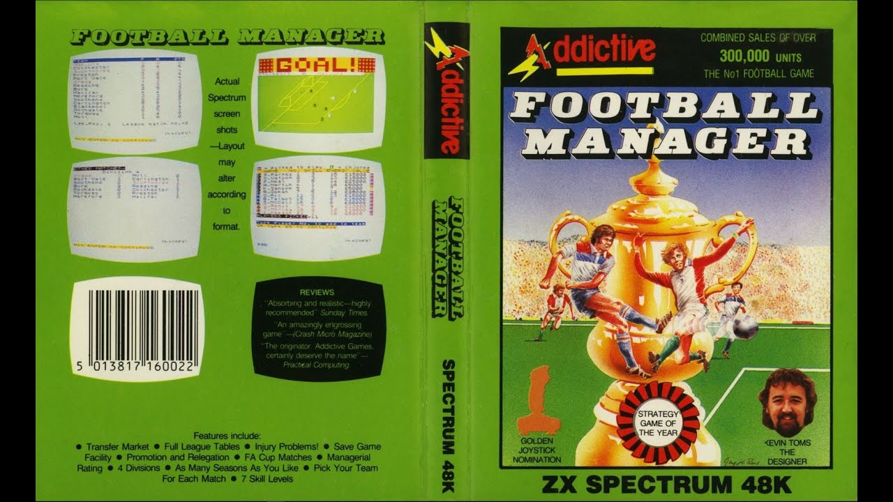 Football Manager - ZX Spectrum 48k (1982) - The All-time Classic? RG Ep1