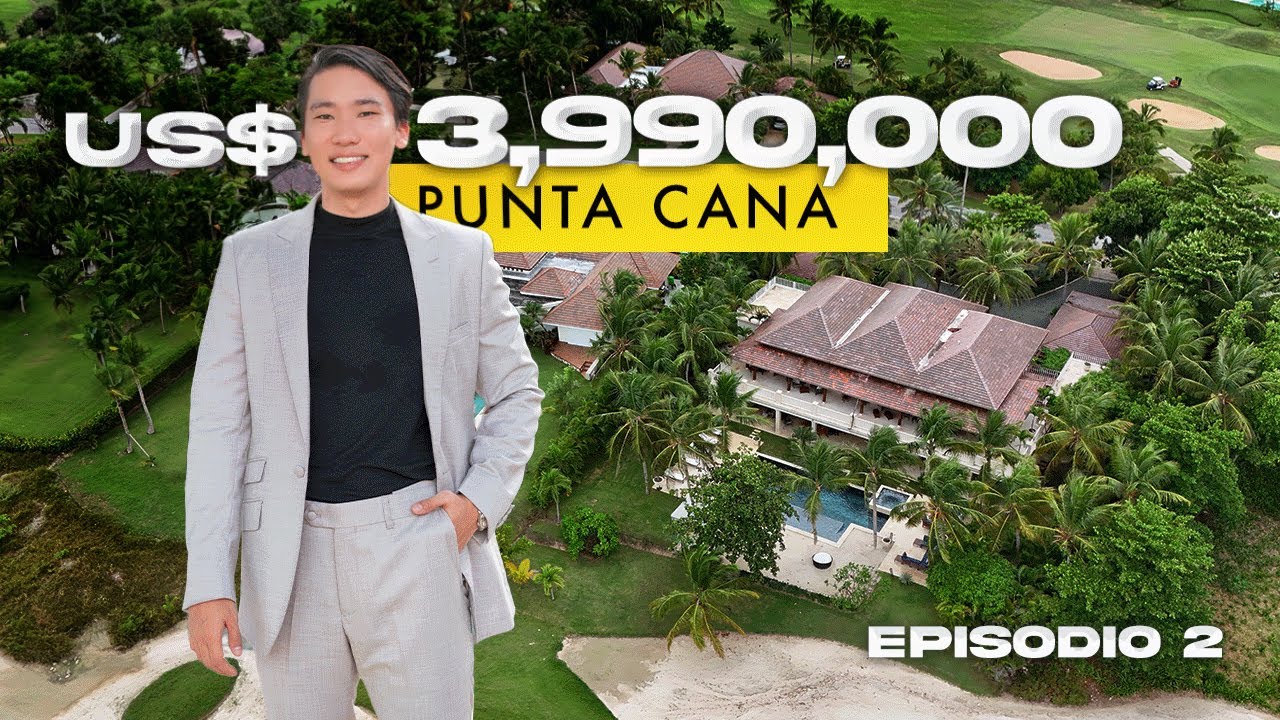 Vive la Exclusividad en PUNTA CANA: Gastronomía, Golf y Preciosa Villa de lujo 🌴⛳️🏡 (Episodio 2)