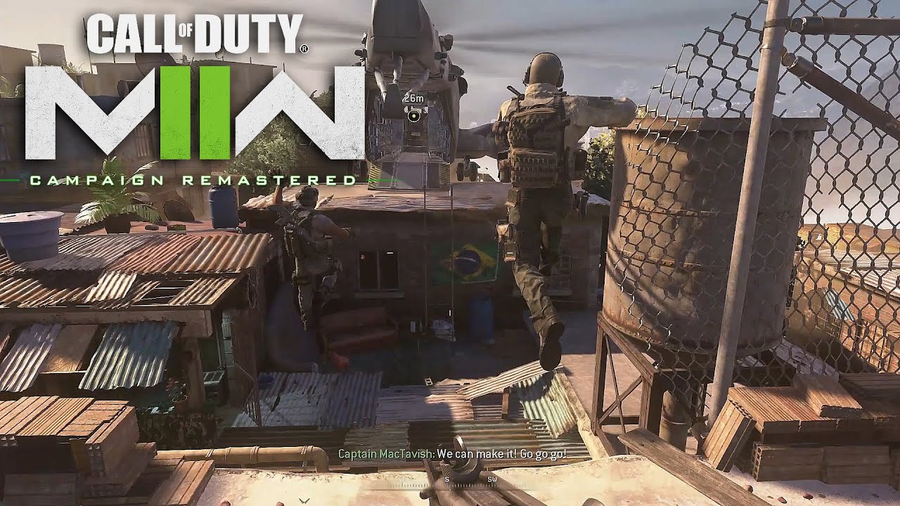 NON-STOP ACTION - CALL of DUTY: MODERN WARFARE 2 (CAMPAIGN REMASTERED)