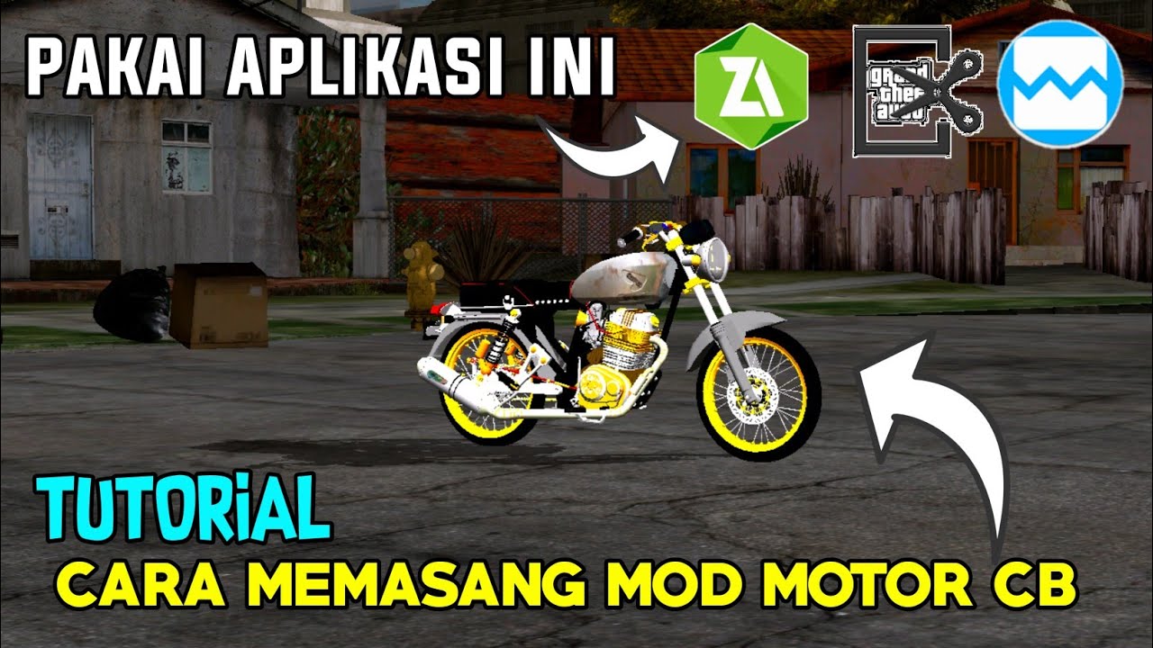 Руководство по установке мода CB на мотоцикл || GTA SA Lite