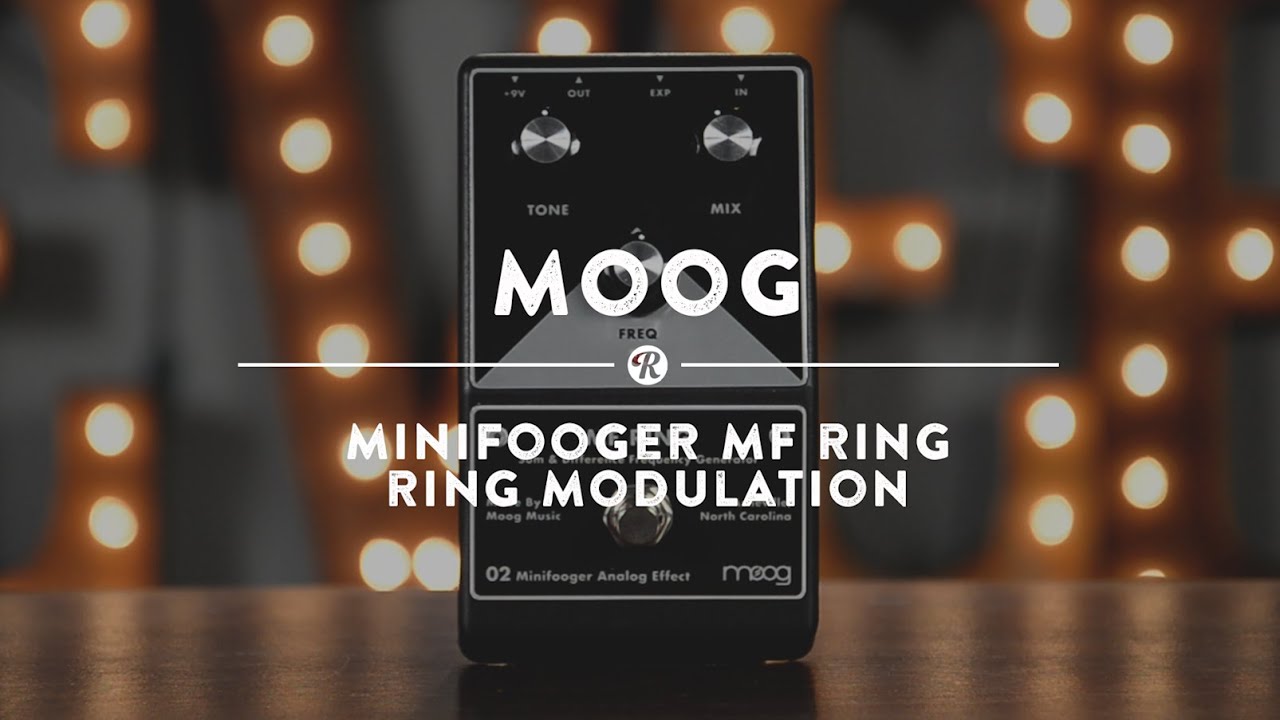 Moog Minifooger MF Ring | Reverb Demo Video