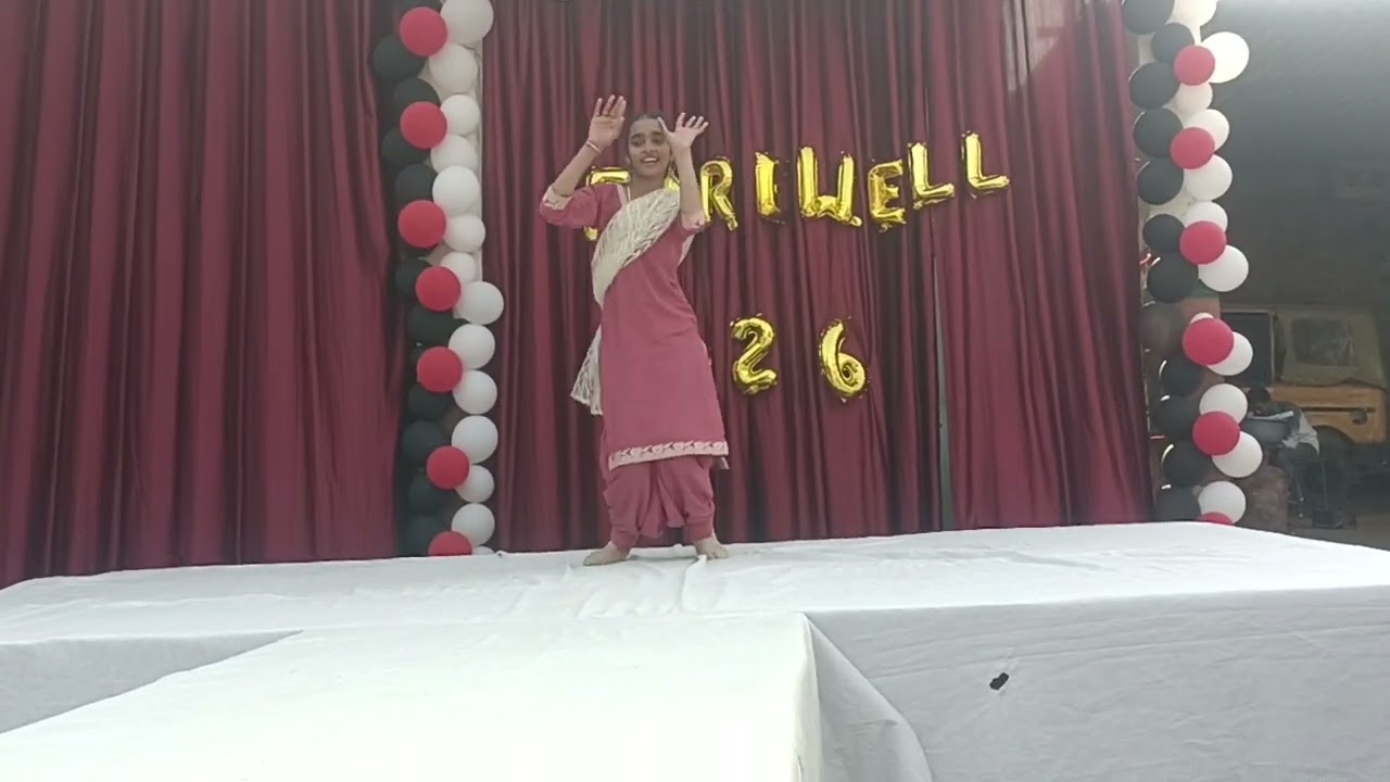 Rang chada k aa song performance 🎉🎉 farewell enjoy 