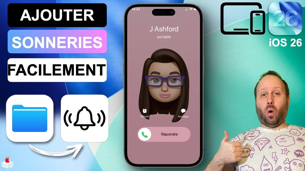 Créer une sonnerie sur iPhone (iOS 26) ultra facilement