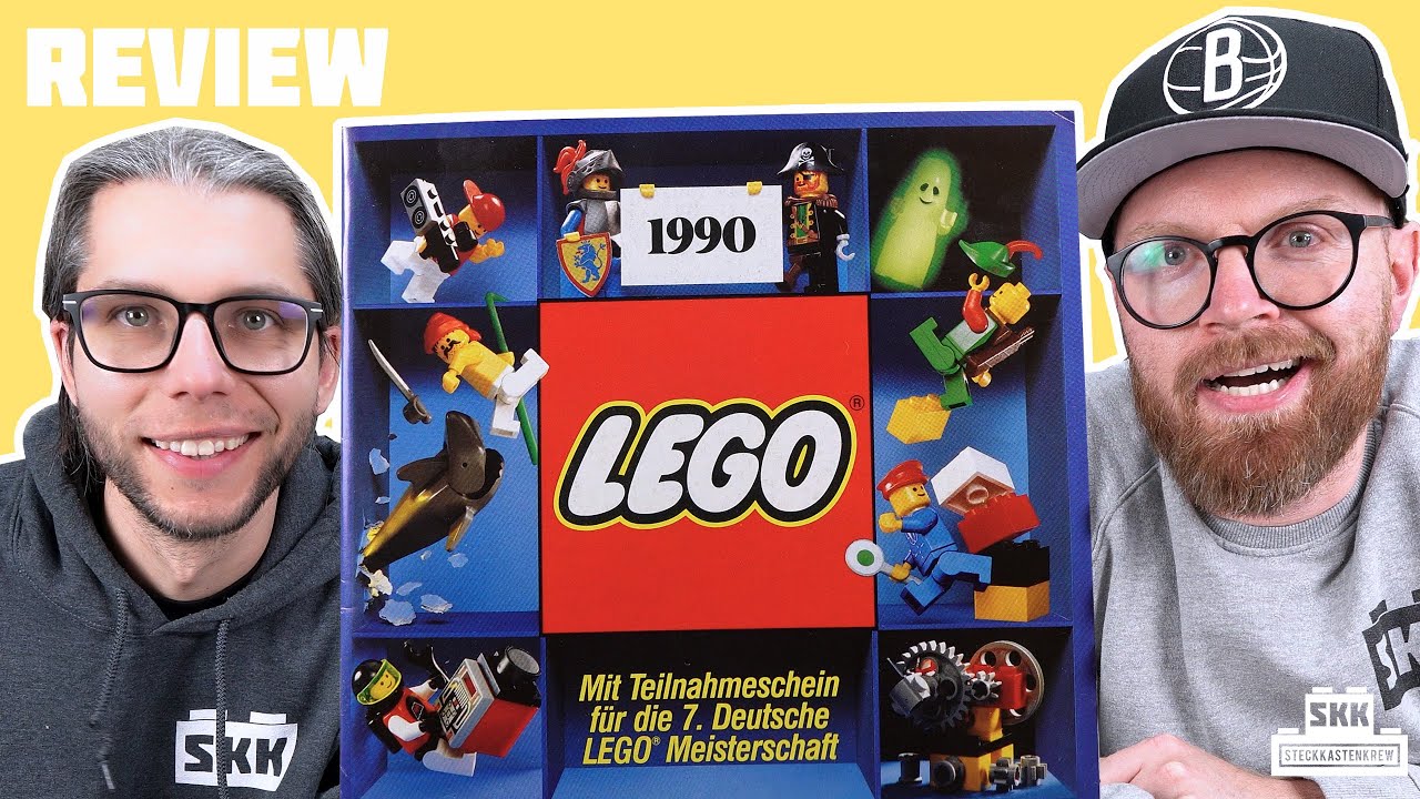 Zwischen klassischen Piraten, Rittern, Space und Eisenbahn: der LEGO®-Katalog von 1990 [Review]