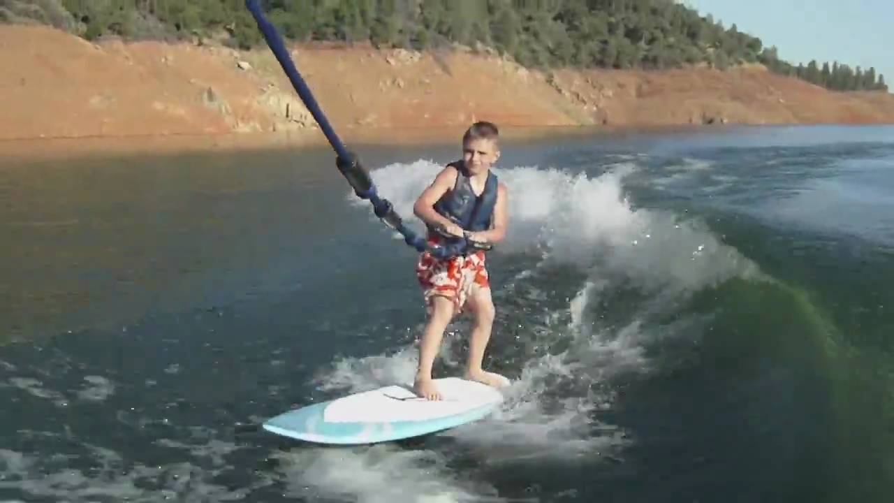 How to Wakesurf 101 - Get the Kid's Wakesurfing