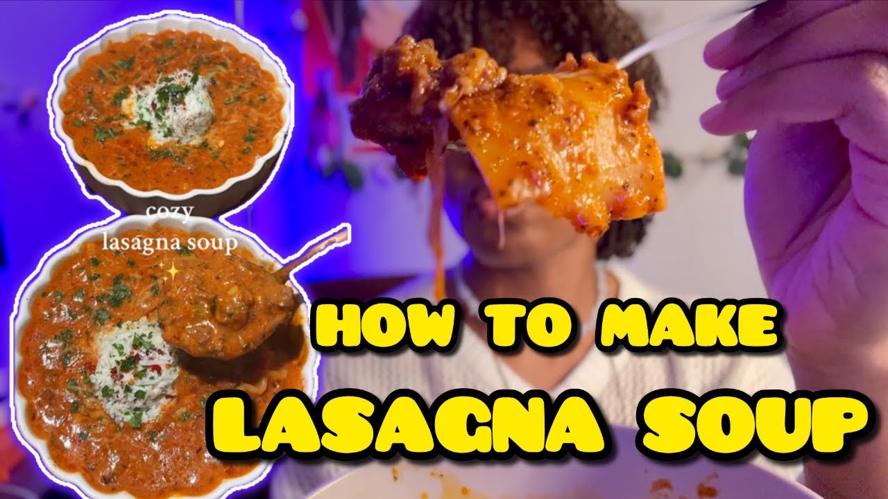Celebrating 100 Subscribers w/ Lasagna Soup! | Cookin' W' Dyna