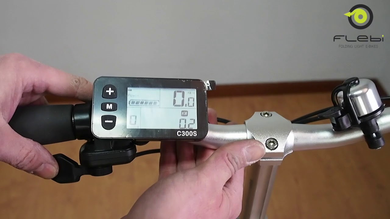 Flebi Supra: Funcionamiento display LCD C300S