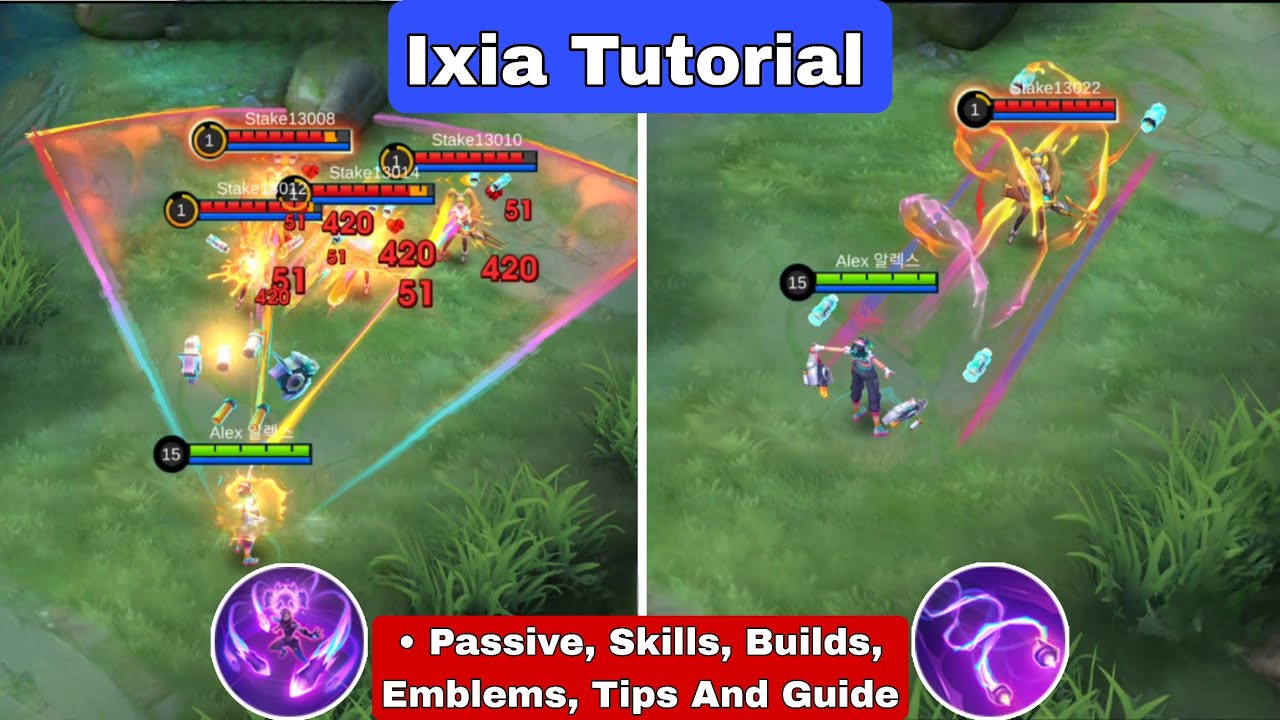 Как использовать Ixia Mobile Legends | Советы и руководство | Учебное пособие по Ixia