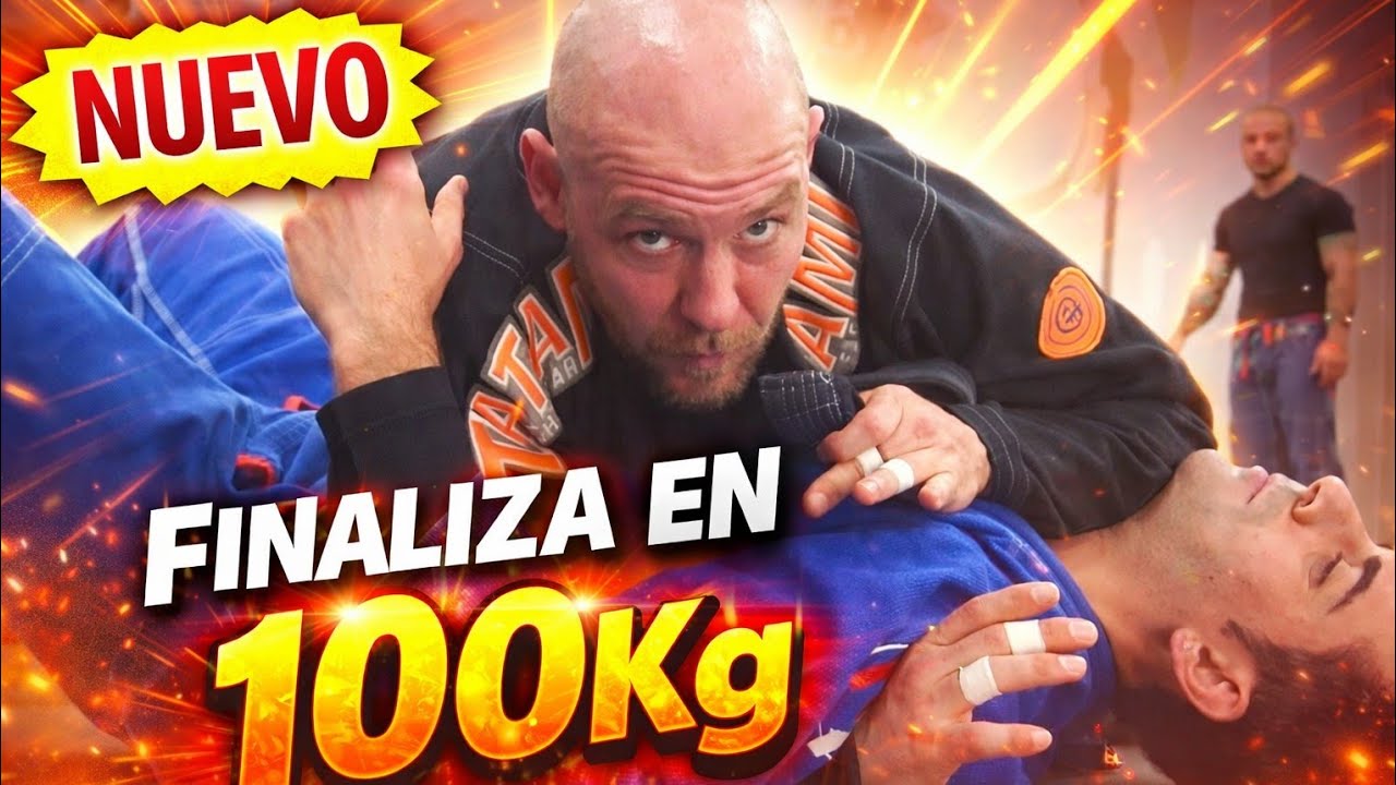 🔴FINALIZACIONES en Jiu-jitsu. Partiendo de 100kg: Americana,Kimura,1 estrangulamiento