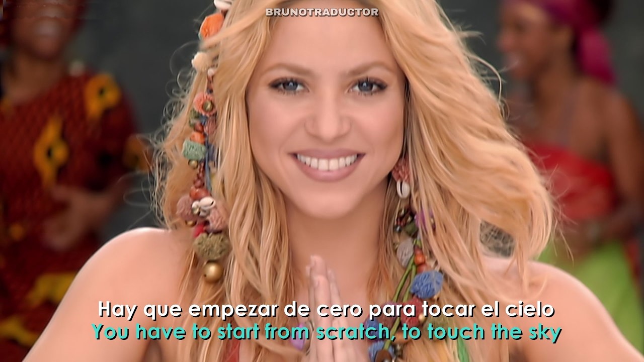 Shakira - Waka Waka (Esto es &Aacute;frica) // Lyrics + Espa&ntilde;ol // Video Oficial