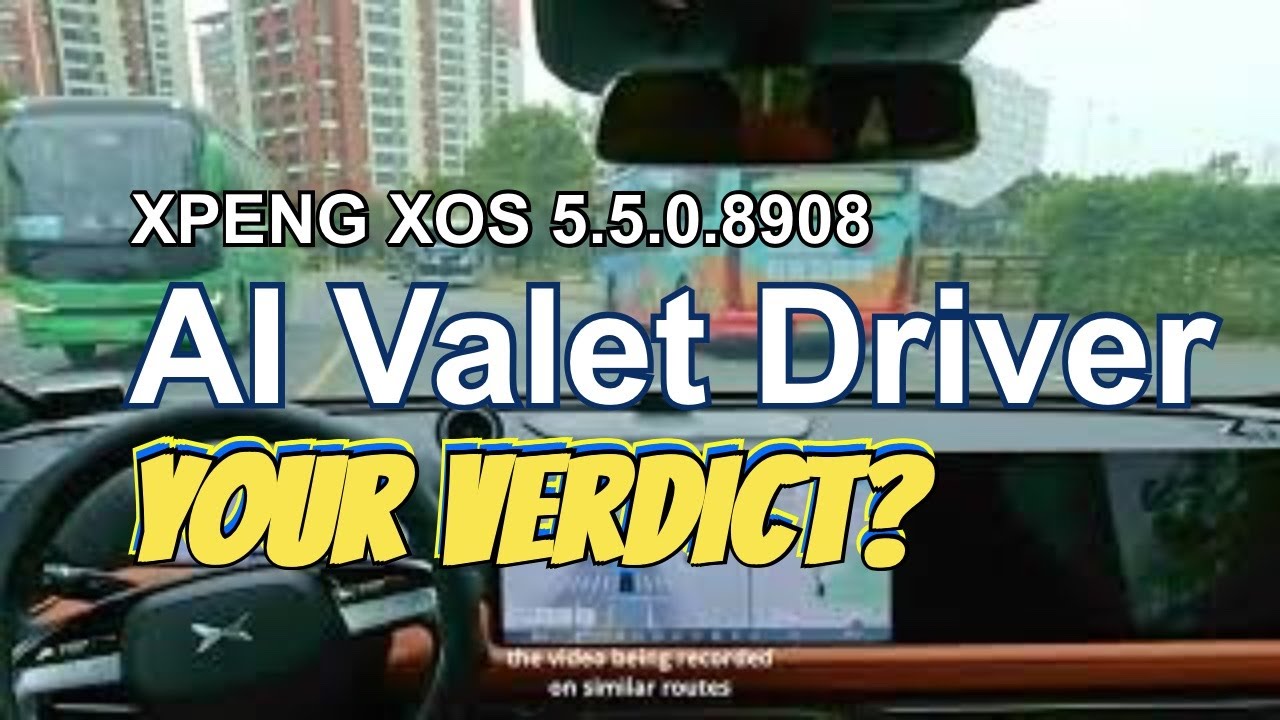 Connected Car vs. Self-Driving Car: Discover Xpeng's AI Valet Driver!