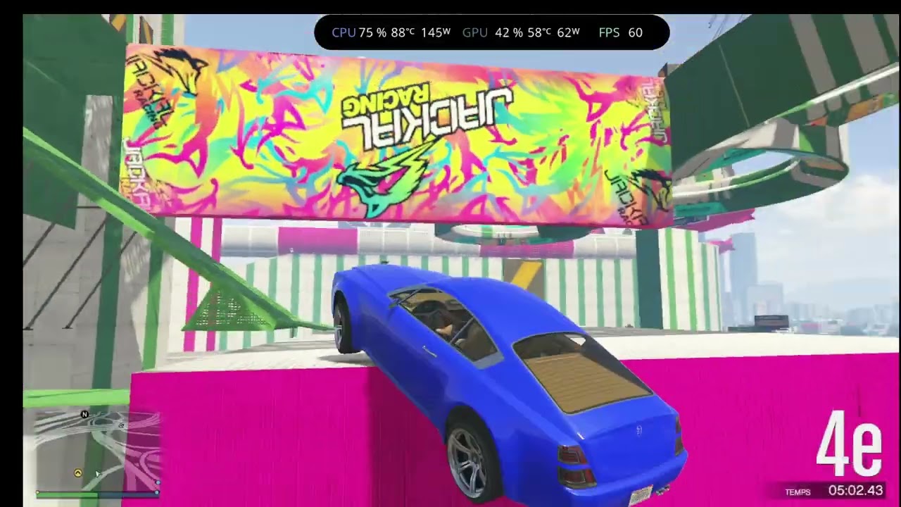 Parkour #5  Ricoman & Ares GTA5 PC