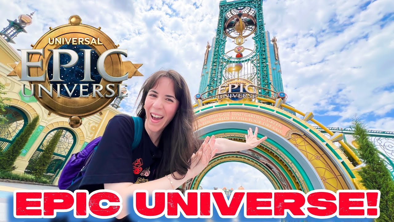 Un Día en EPIC UNIVERSE! El NUEVO PARQUE de UNIVERSAL Orlando y Así la Pasamos…