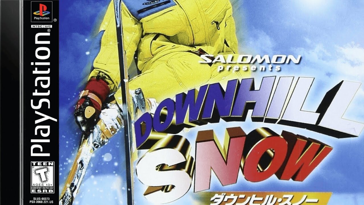 Downhill Snow (1998) Sony PlayStation 1 Gameplay 
