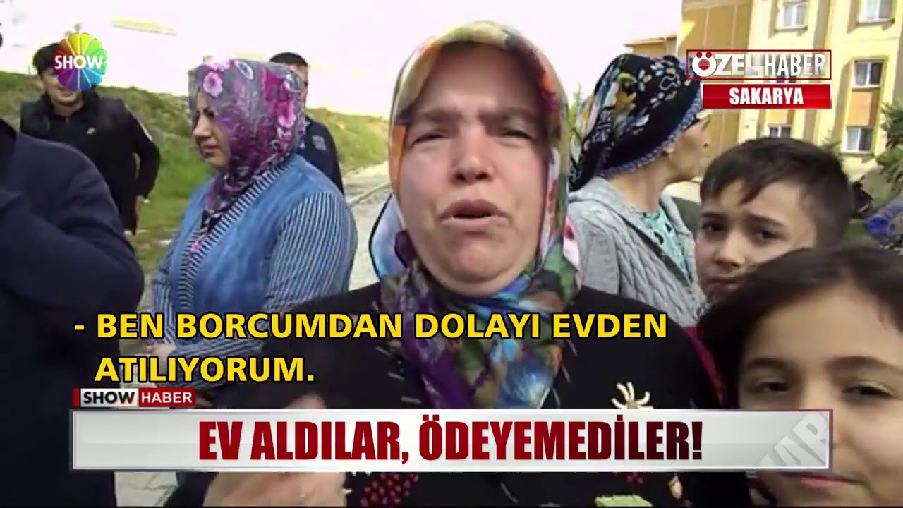 Ev aldılar, ödeyemediler!