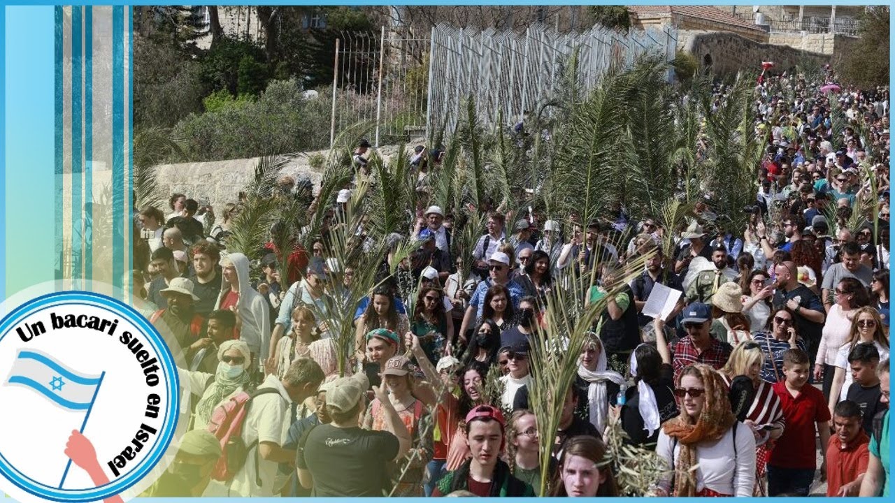 Domingo de Ramos en Jerusalén es la EXPERIENCIA más auténtica