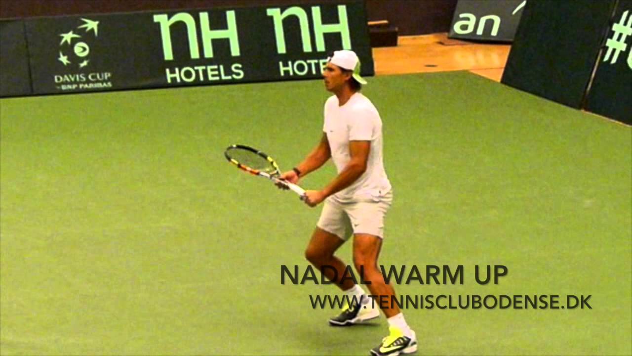 Tennis Club Odense - Nadal teknik i slow motion