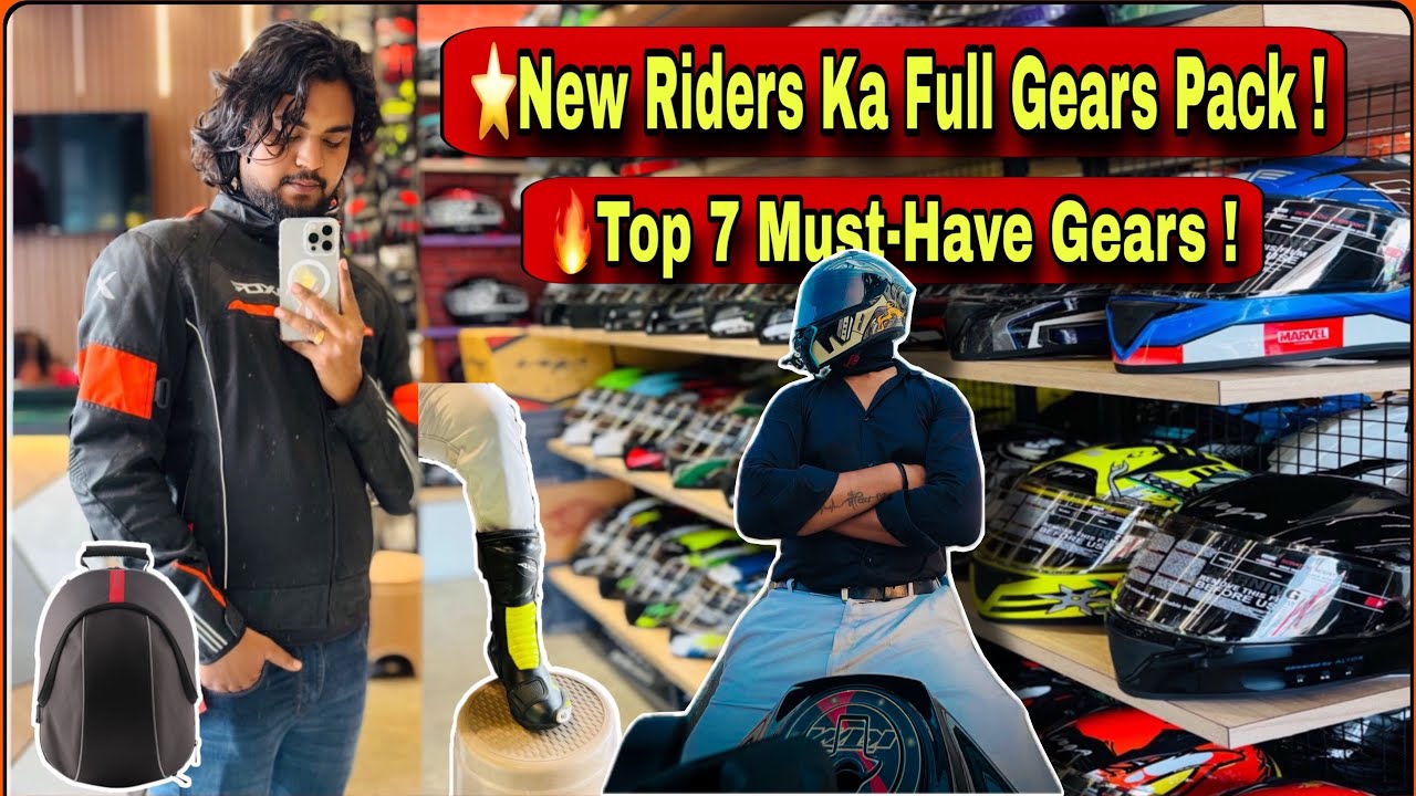 👉 Best Bike Riding Gears For Beginners | Full Guide 2025 🏍️✨….