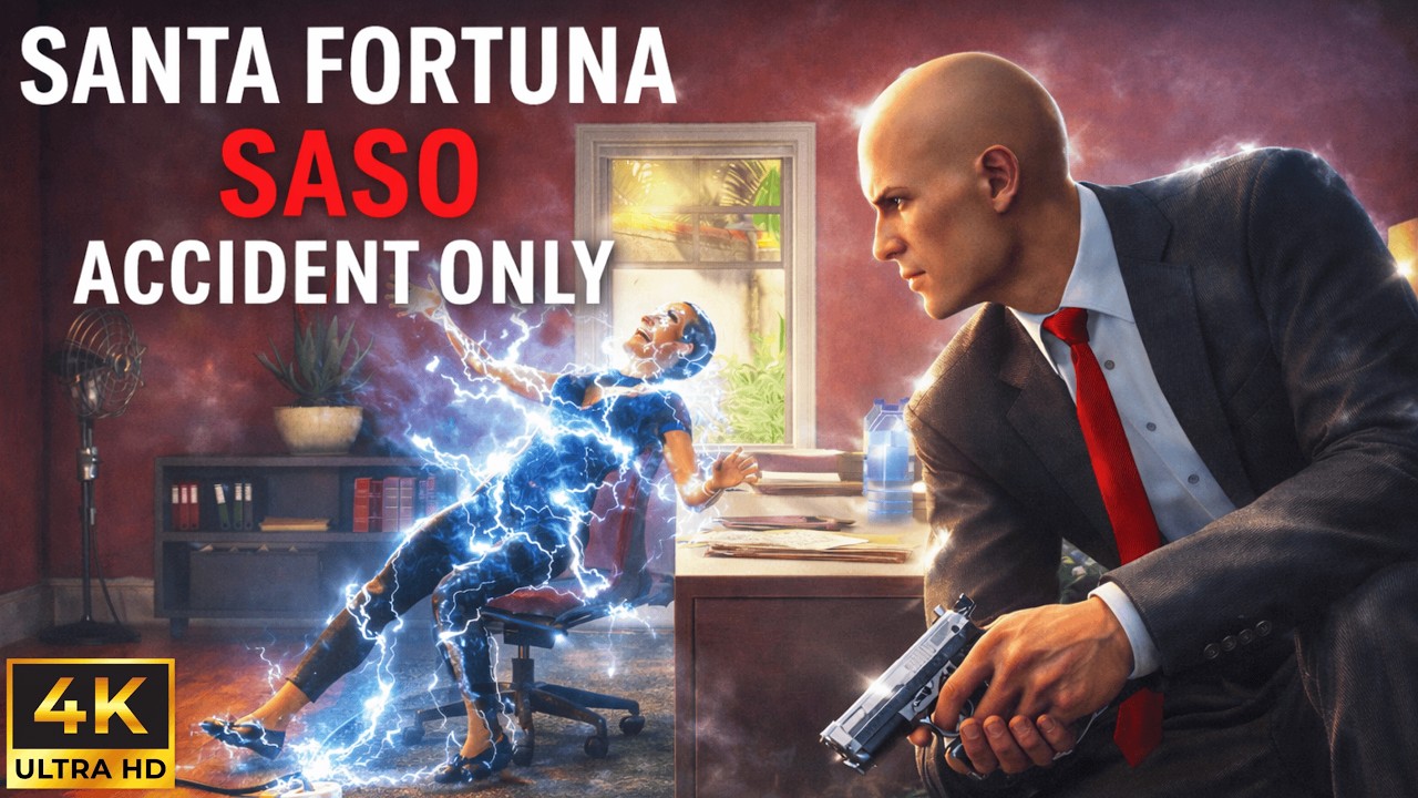 HITMAN | SANTA FORTUNA | Accident Only (SASO) | 4K