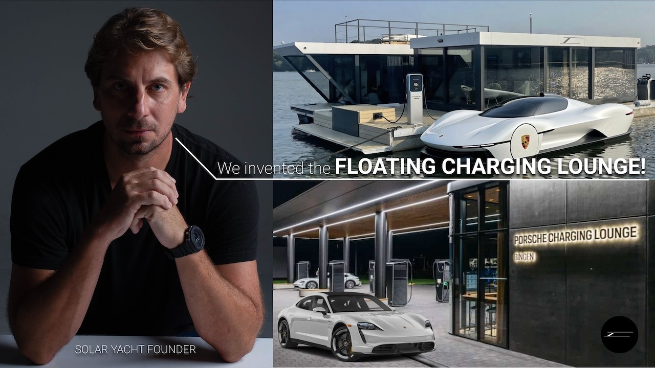 PORSCHE reinvents Charging for EVs - But We Built It on Water!