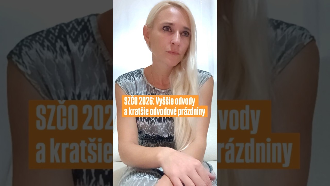 SZČO 2026: Vy&scaron;&scaron;ie odvody a krat&scaron;ie odvodov&eacute; pr&aacute;zdniny