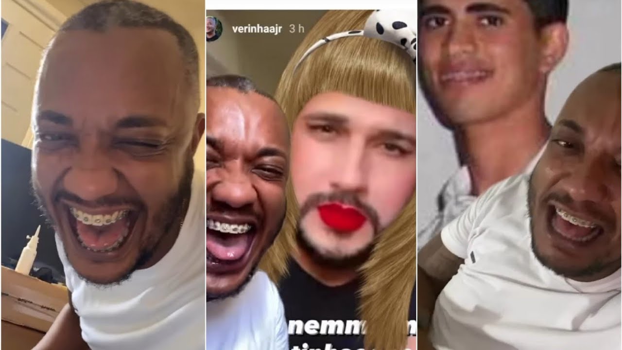 VERINHA RI DE BABAU DE PERUCA E BATOM VERMELHO😂+DA PARABÉNS PRA RONINHO+MELHORES TBTS😂😂