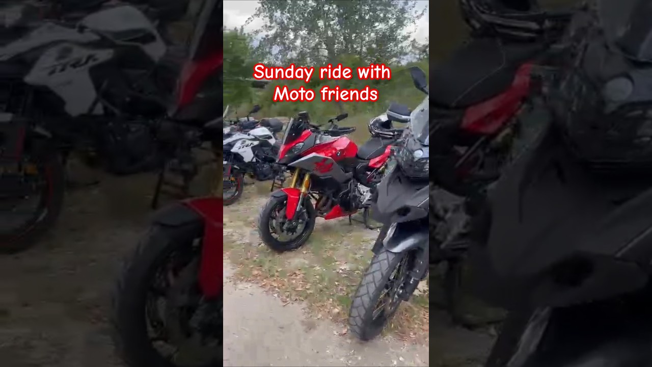 Sunday ride with moto friends👭👬 #motorcycle #xanthirider #bikers #rider