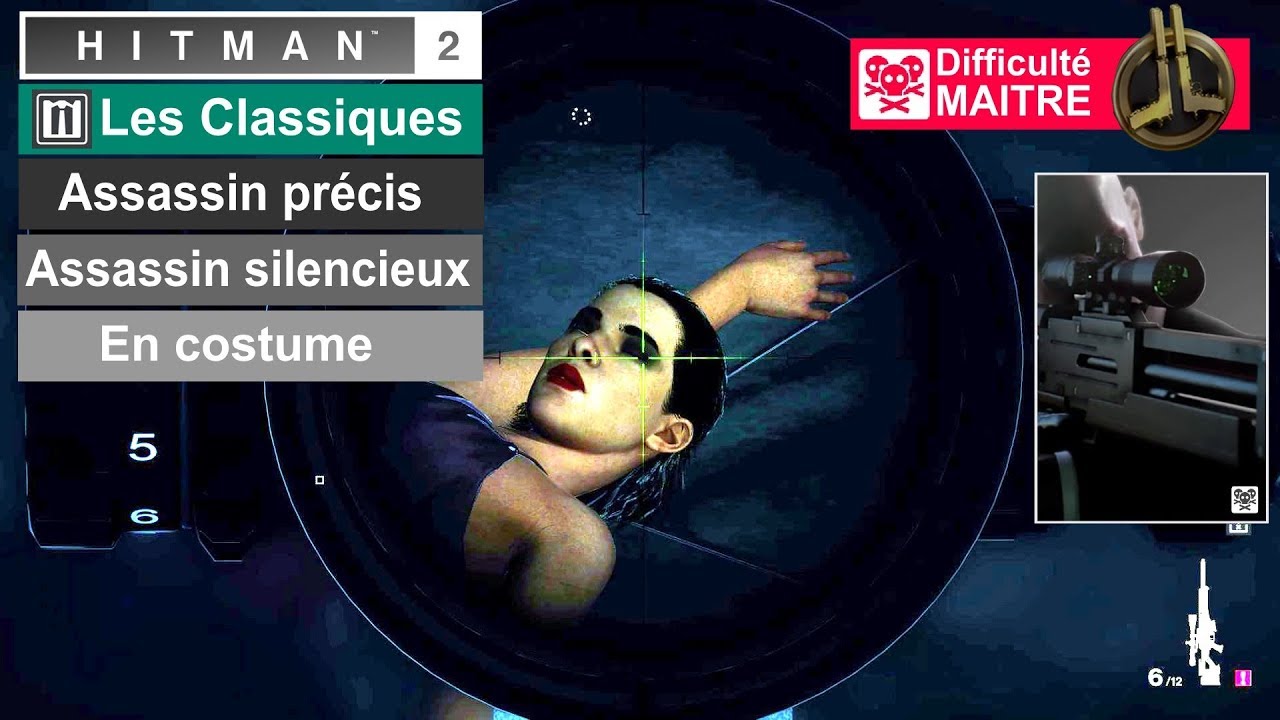HITMAN 2: Assassin Précis + Assassin Silencieux, en costume MAITRE - Hawke's Bay: L'appel de la nuit