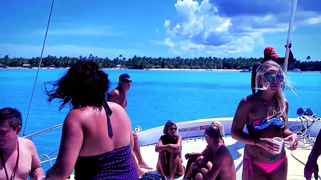 Dominican Republic Catamaran Party Beach Excursion 2015