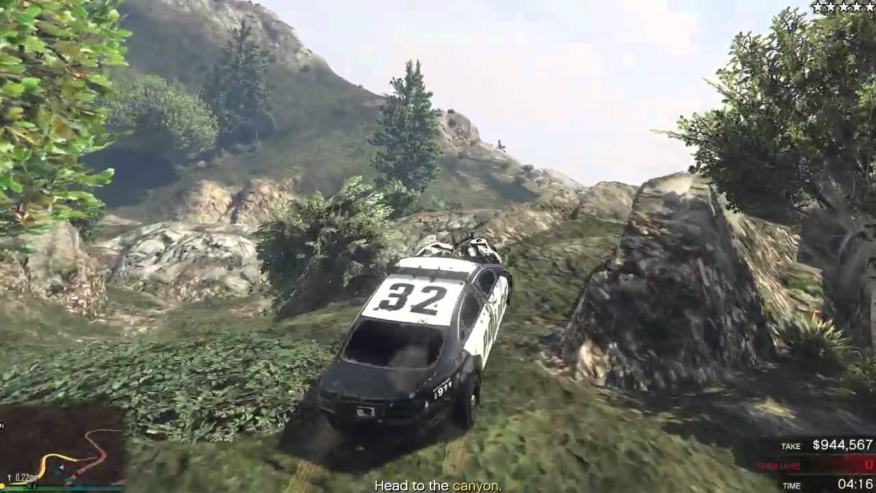 GTA V - Great Cop Escape
