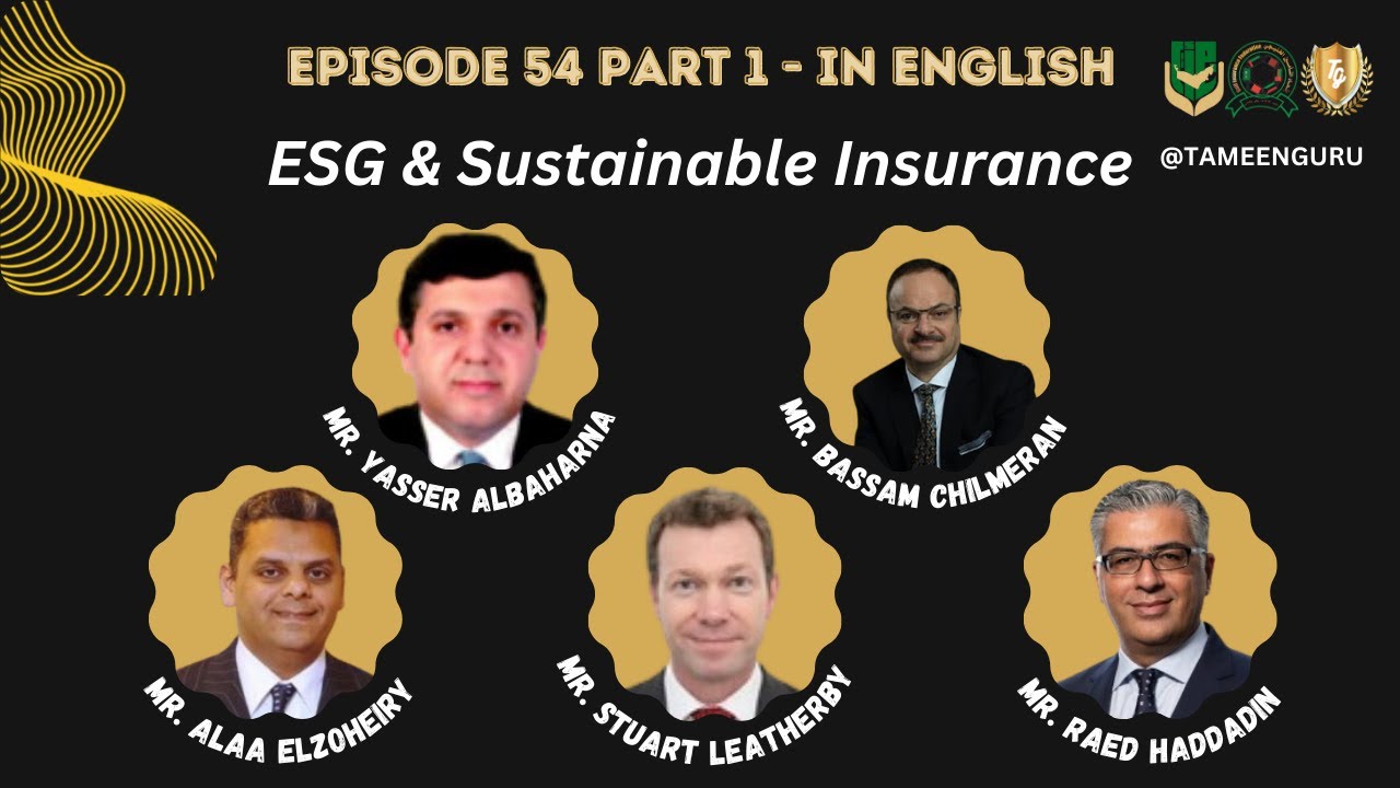 54- The Secret of Sustainable Insurance: ESG for a Better Future