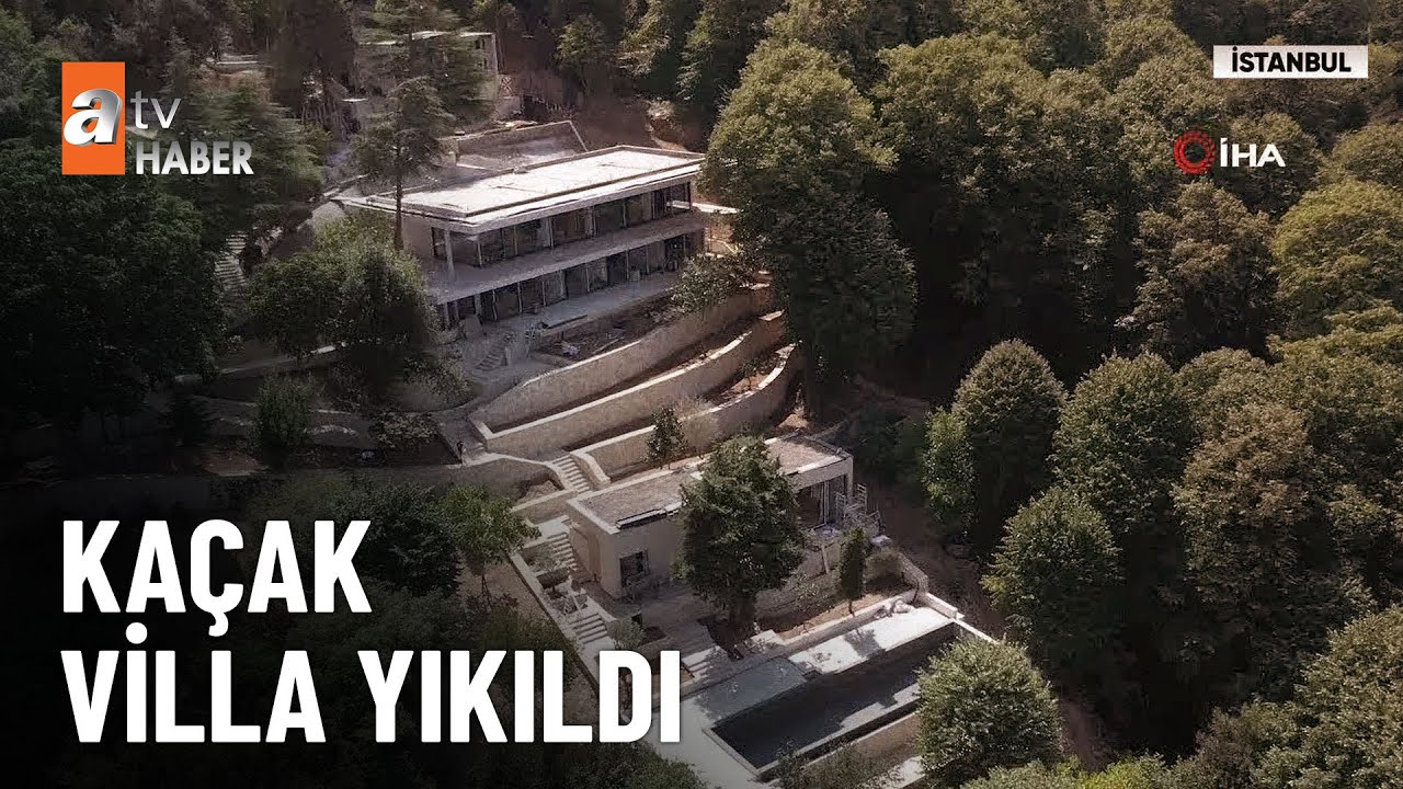 Boğaz’daki o kaçak villa yıkıldı - atv Ana Haber 4 Eylül 2024