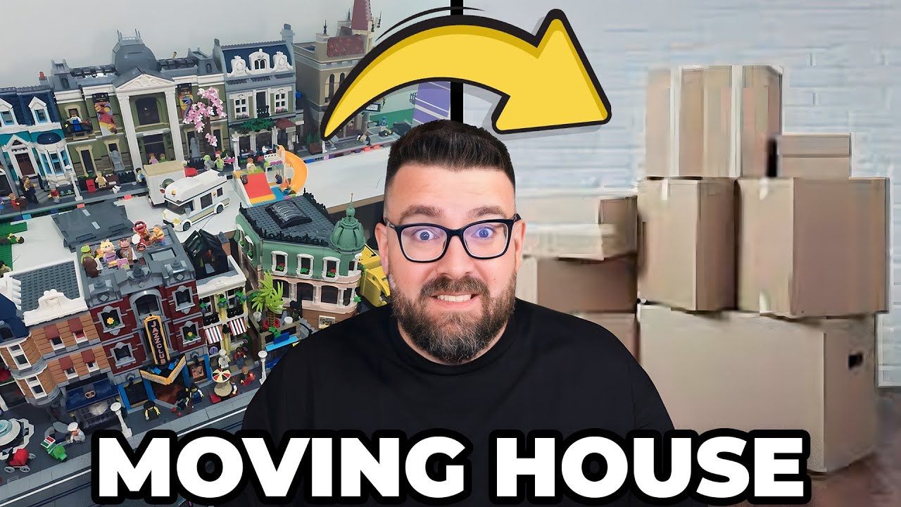 Moving Our LEGO City: New House, New Beginnings!