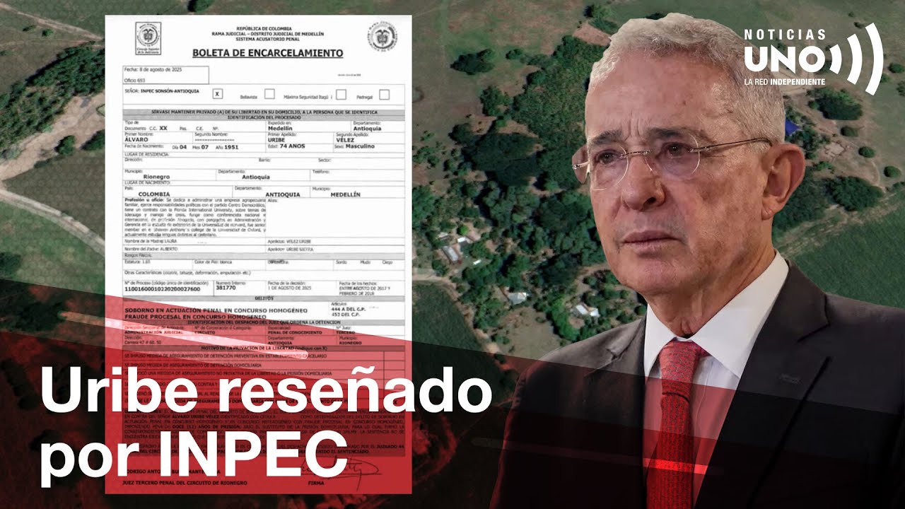Uribe inicia condena de 12 años: vigilancia en su propia finca | Noticias UNO