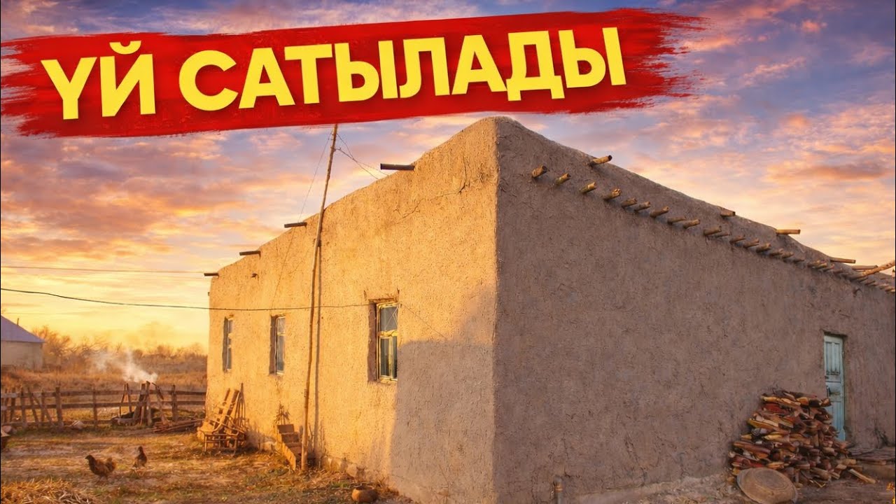 КЕҢ ЖЕРДЕН АРЗАН УЙ САТЫЛАДЫ!