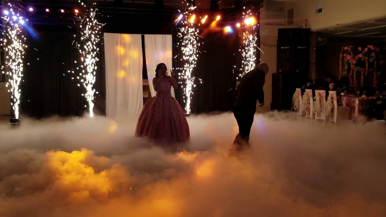 Father daughter surprise dance
