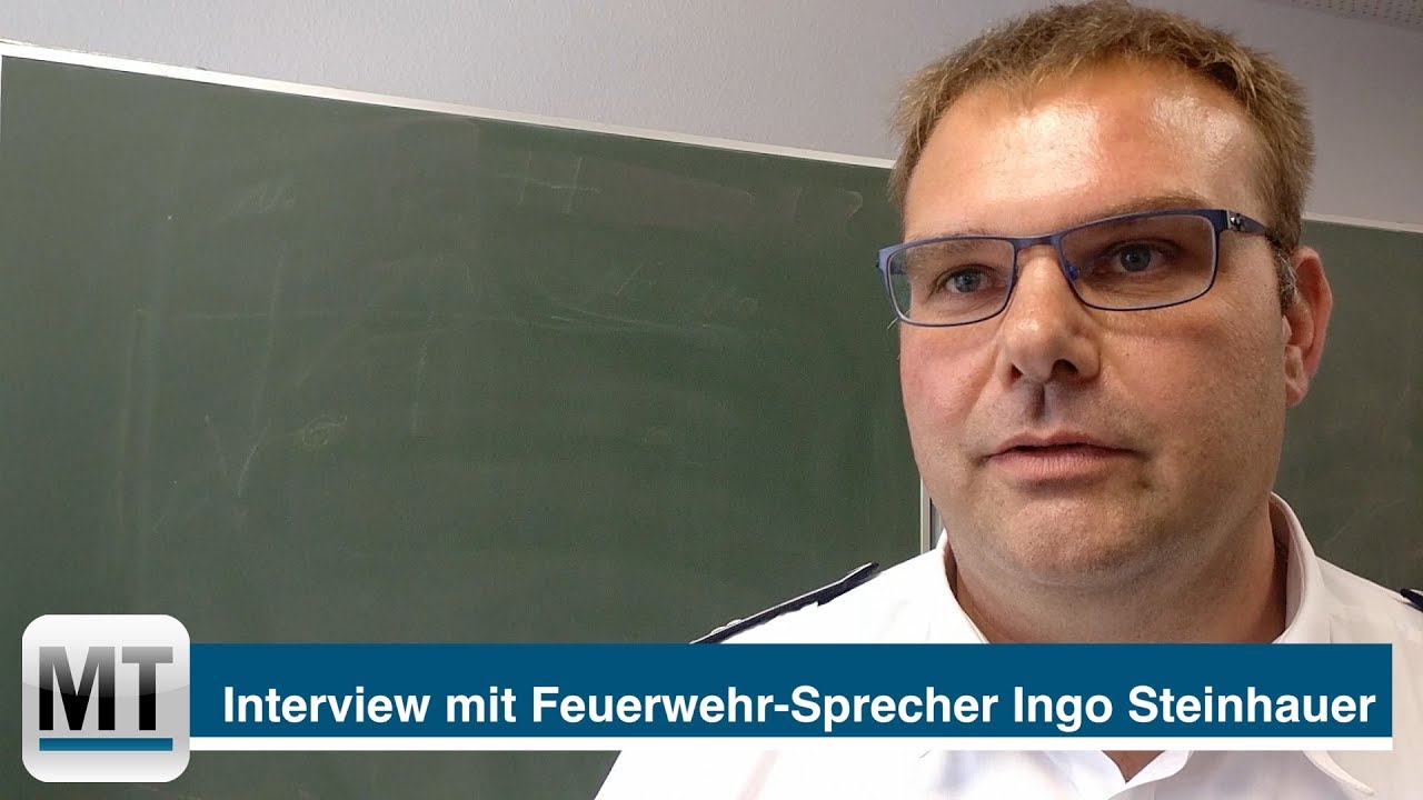 Explosion am Hahler Hafen: Interview mit Feuerwehr Sprecher Ingo Steinhauer