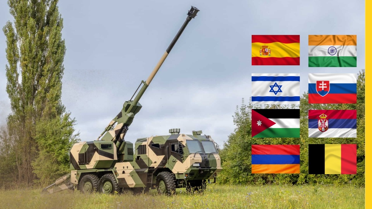 Новая военная техника: Индия, Словакия, Сербия, Бельгия, Испания, Израиль, Иордания, Армения
