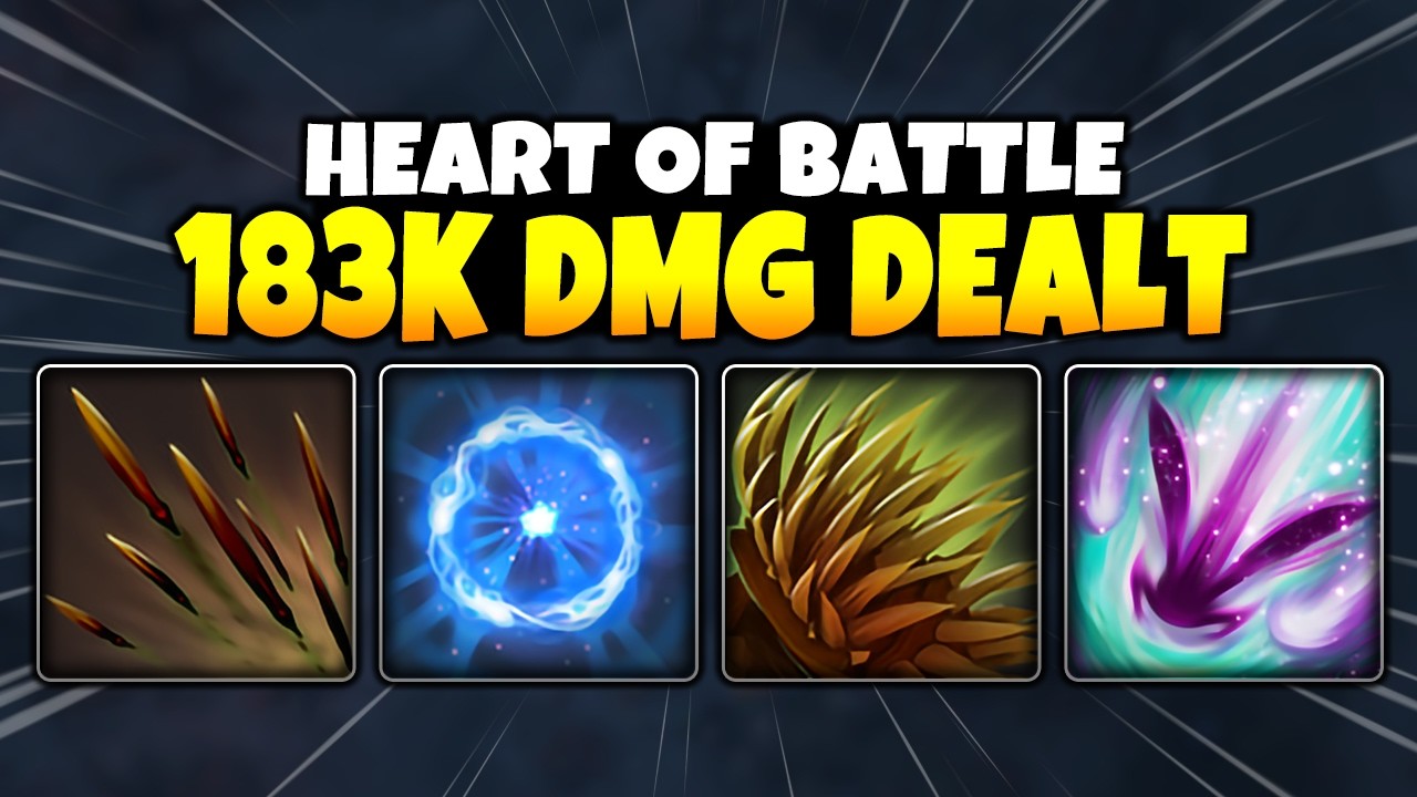 183k DMG Dealt BEDLAM SPIRITS + QUILL SPRAY | Ability Draft
