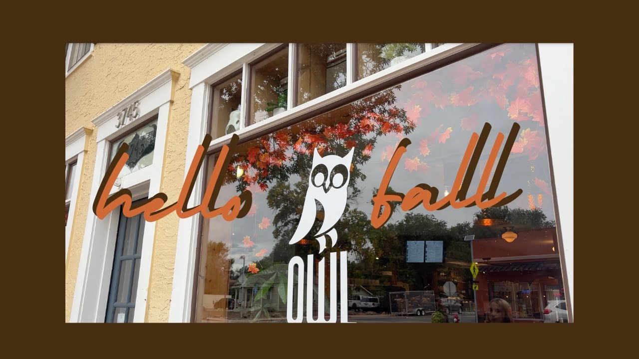 Hello Fall! Cozy treats and more!