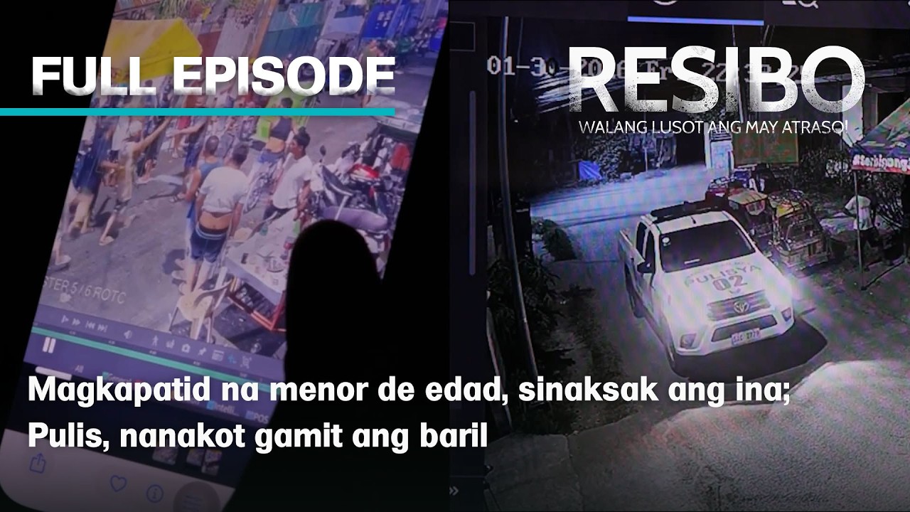 Magkapatid na menor de edad, sinaksak ang ina; Pulis, nanakot gamit ang baril #FullEpisode | Resibo