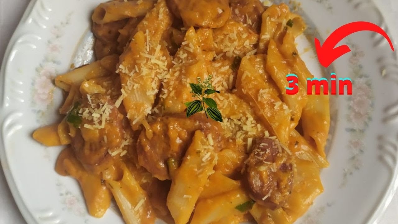 macar&atilde;o com calabresa cremoso em 3min   /receitas r&aacute;pidas e f&aacute;cil/ receitas a jato