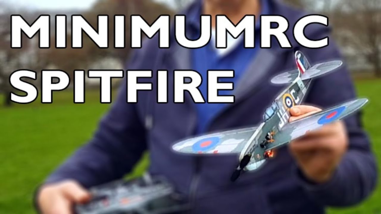 Сборка и первый полет MinimumRC Spitfire