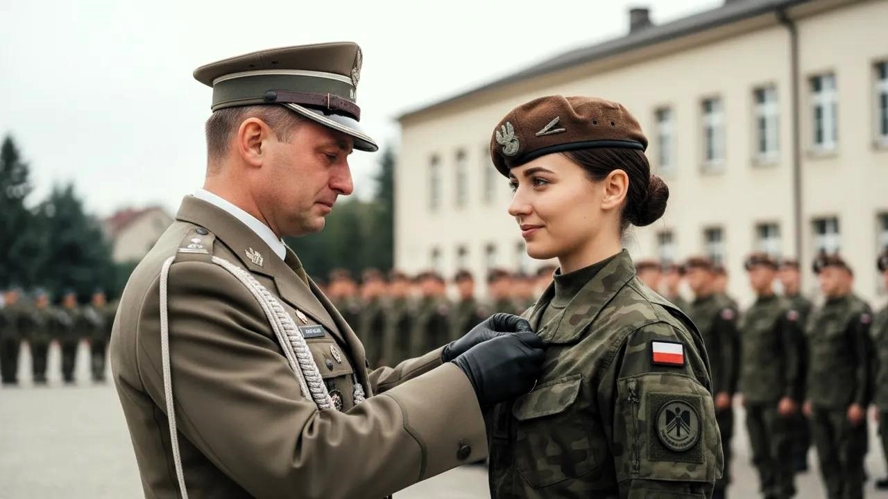 Zamarł, gdy oddała mu swój medal — nie wiedział, że to on ją uratował podczas misji