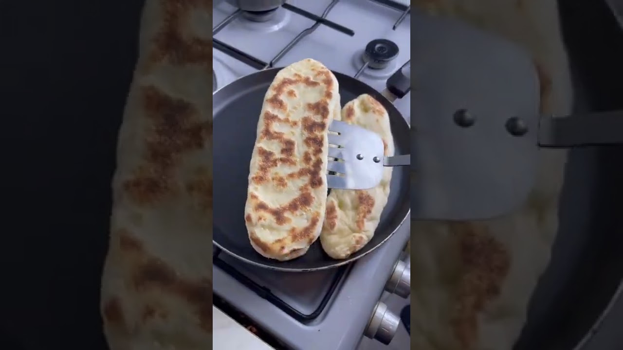 Pain kebab 🥙 &agrave; la po&ecirc;le 🍳 #pain #painkebab #kebab #painpita #pita #painnaan #galette #galettekebab