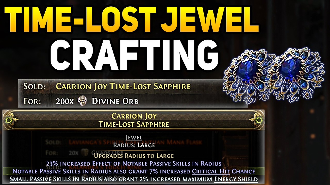 POE2 Time-Lost Jewels | Complete Crafting Breakdown