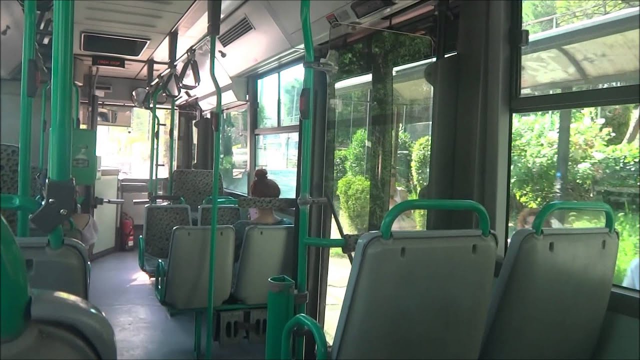 Athens Bus: Riding a Renault/Irisbus Agora CNG (natural gas)