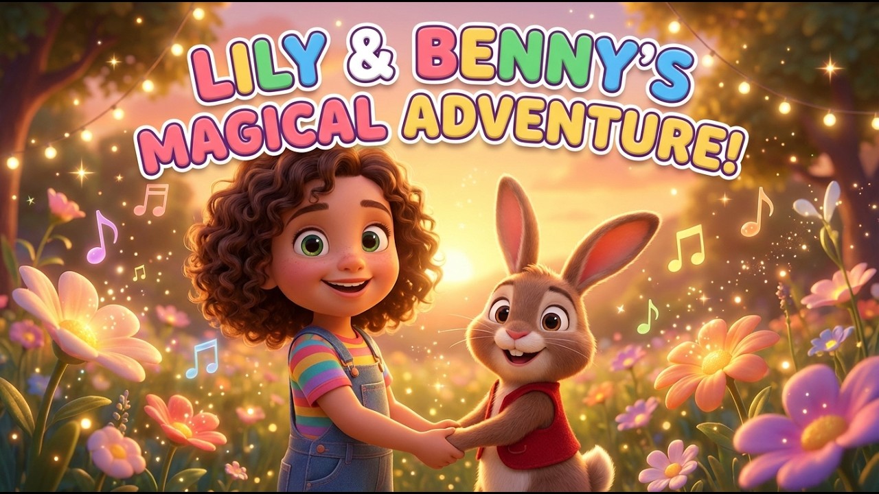 Lily & Benny’s Magical Nursery Rhyme Adventure | 3D Kids Songs & Rhymes