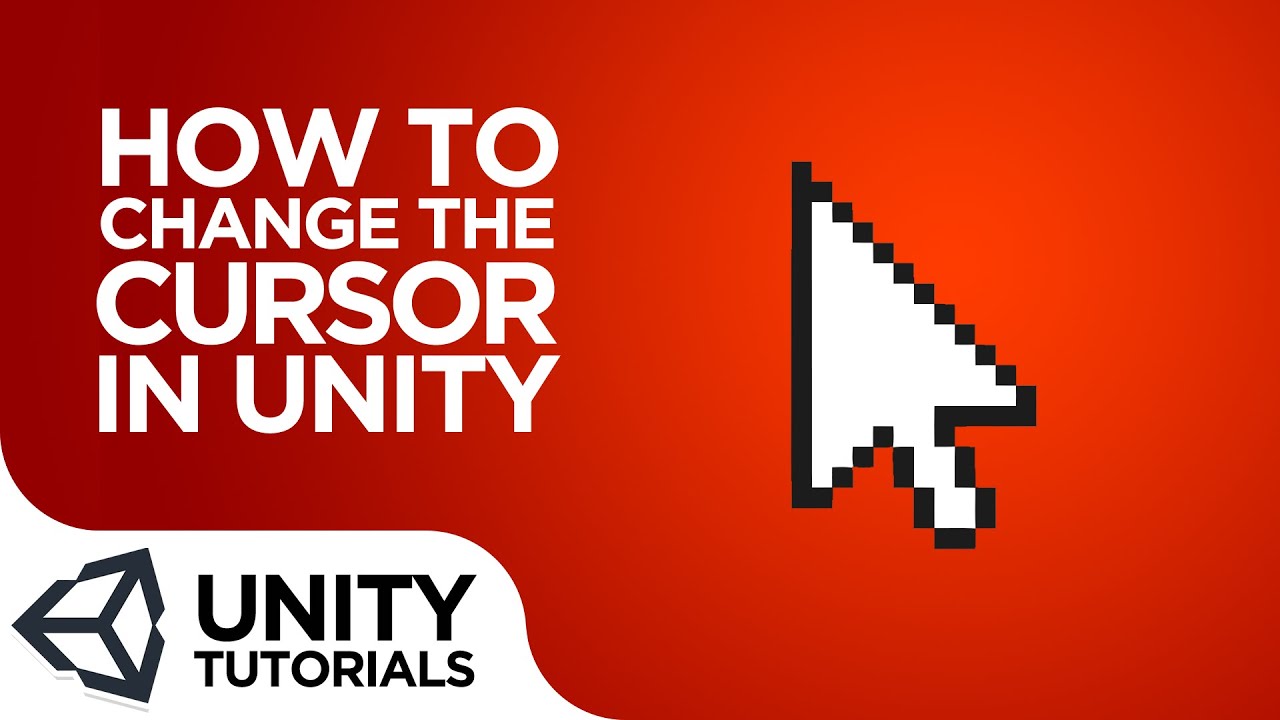 How To Change The Cursor In Unity! [Unity3D 2019 Beginner Tutorial]