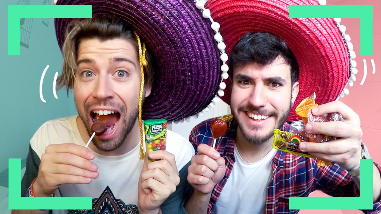 PROBANDO DULCES MEXICANOS (con Coque'sCorner) | Uy Albert!